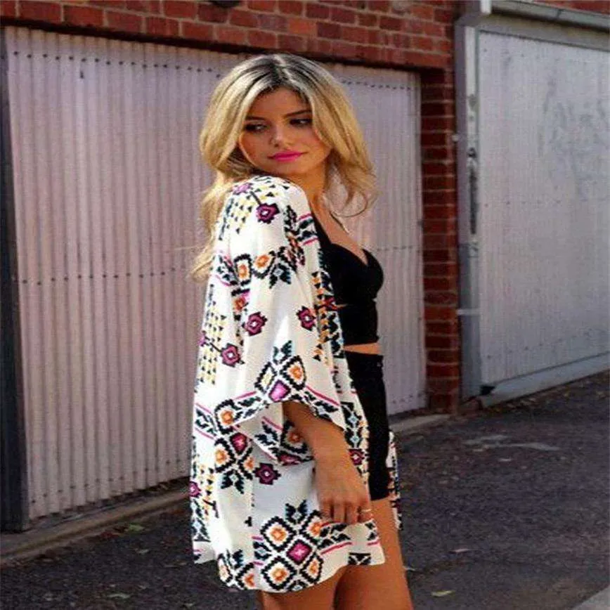 Print Kimono