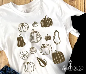Pumpkins Thanksgiving Fall Shirt