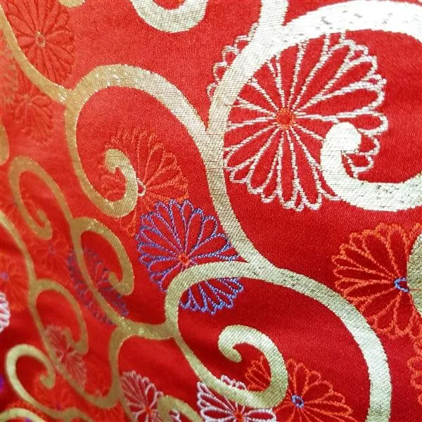 "Arabesque on Red" Vintage Wedding Kimono (Kakeshita)