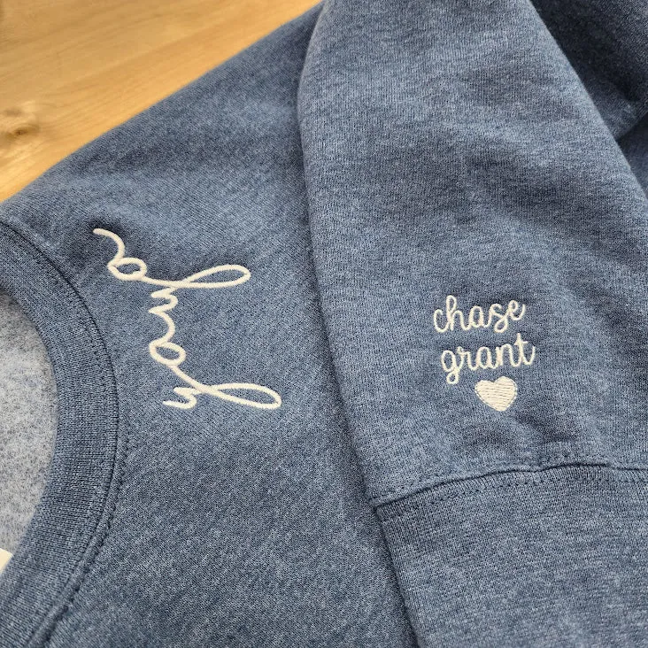 "Mama" Sweatshirt with Names
