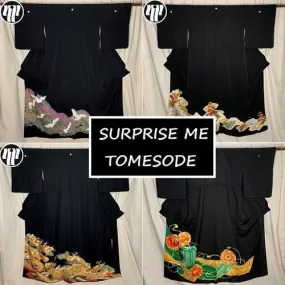 "Surprise Me" Tomesode Kimono