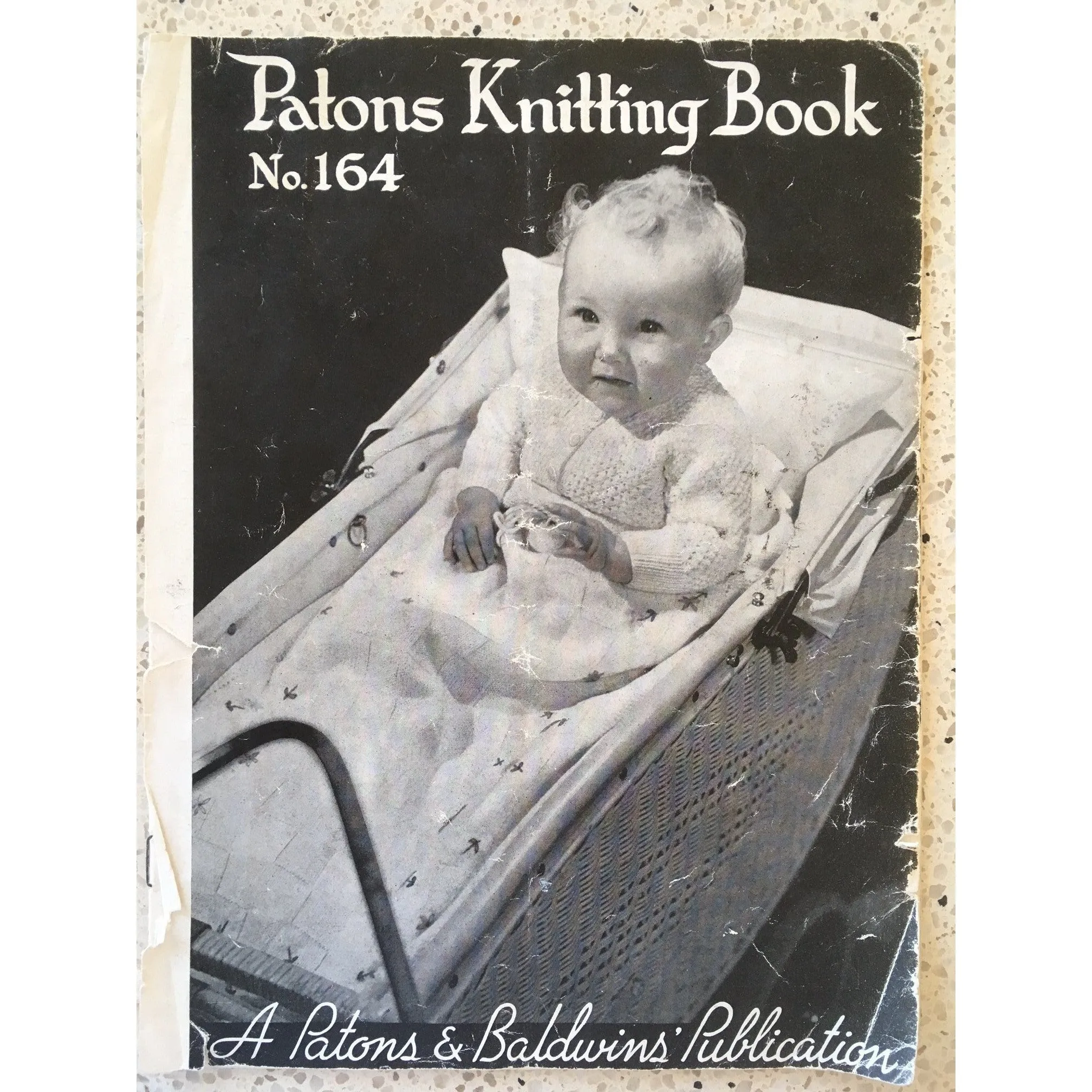 "Vintage' Baby Blanket Knitting Pattern