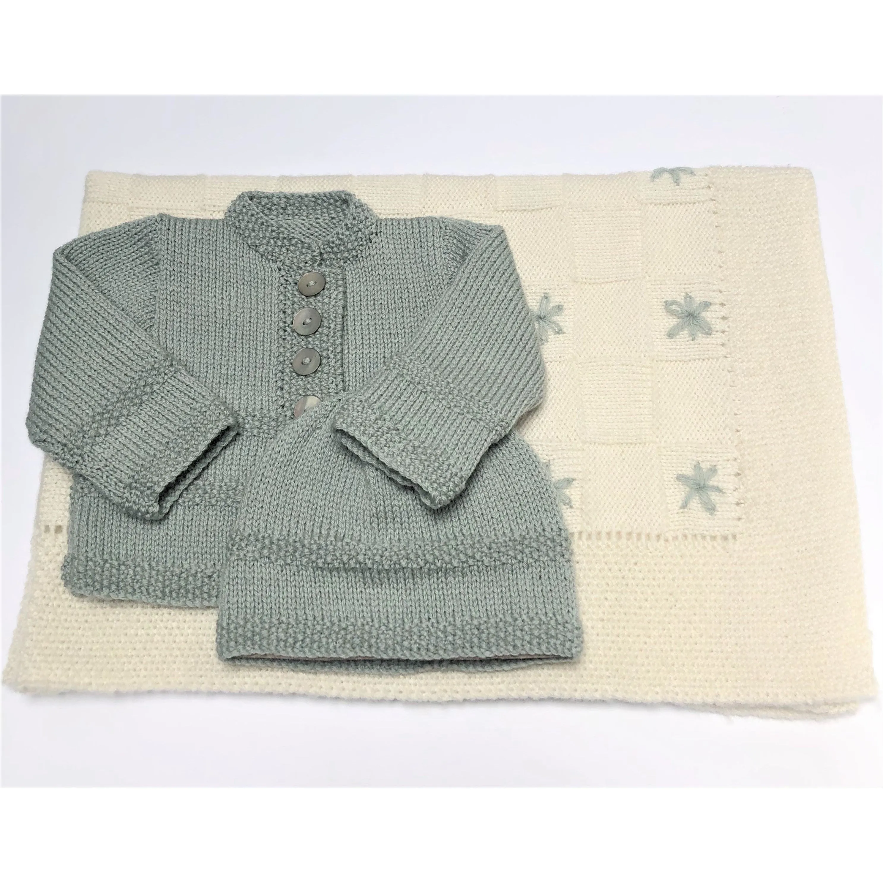 "Vintage' Baby Blanket Knitting Pattern