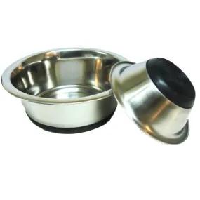 Raintech Steel Bowl with anti-slip rubber 0,350l / 13,5cm