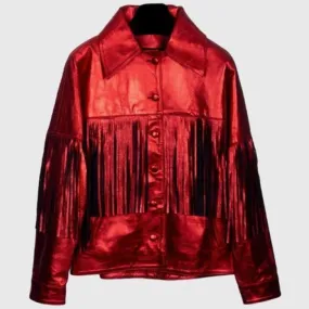 Red Metallic Jacket