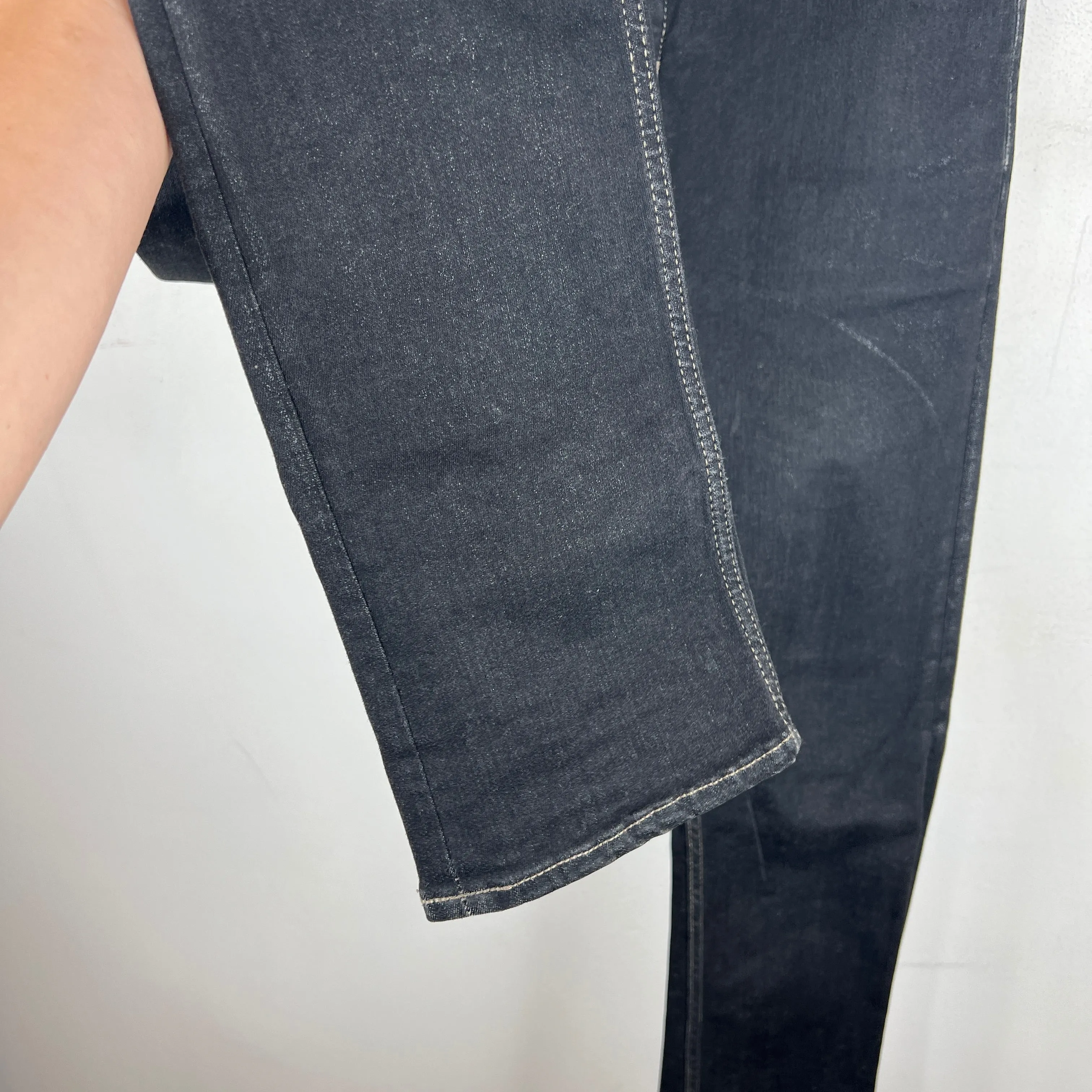 Rick Owens DRKSHDW Waxed Detroit Cut Jeans