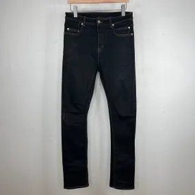 Rick Owens DRKSHDW Waxed Detroit Cut Jeans
