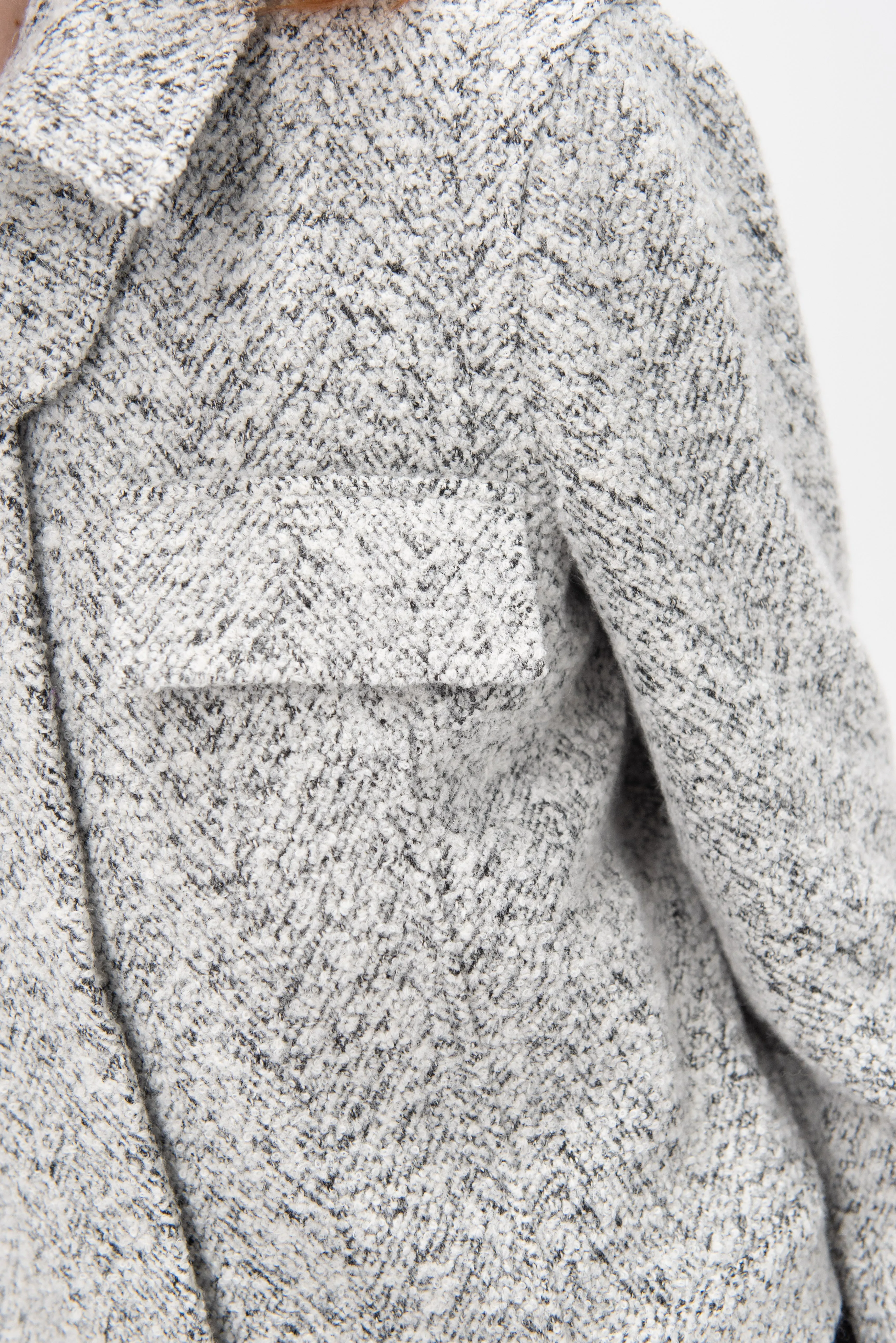 Rivers Jacket, Black & Off White