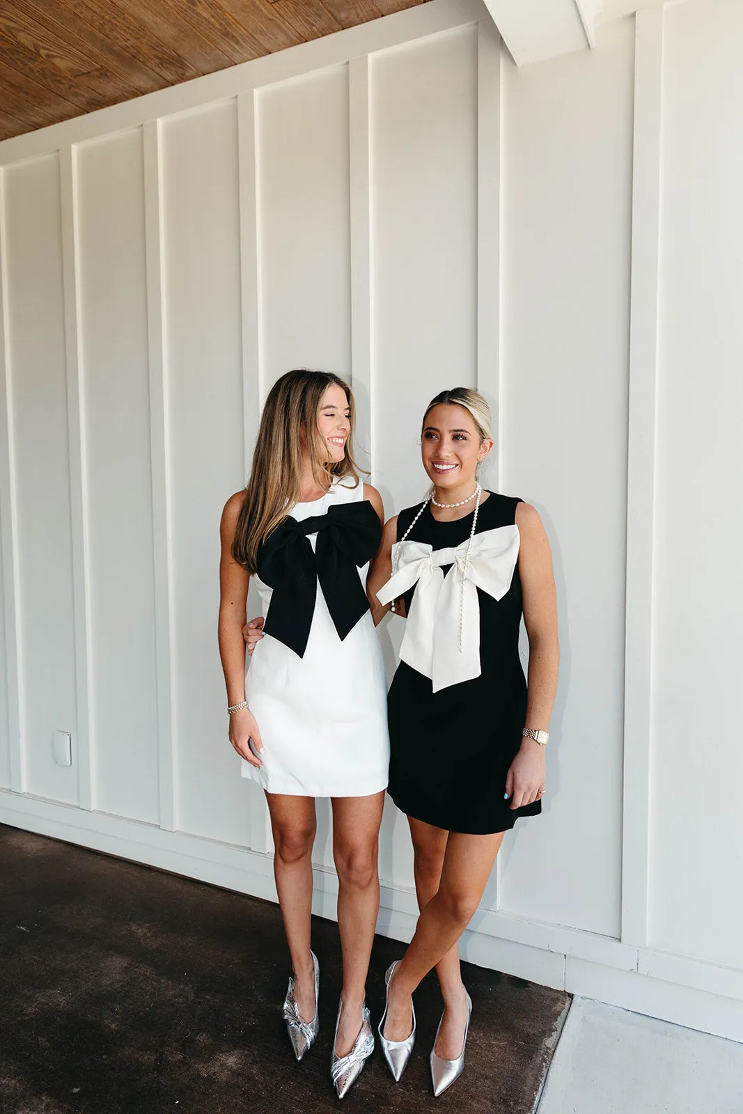 Sadie Bow Dress - Black