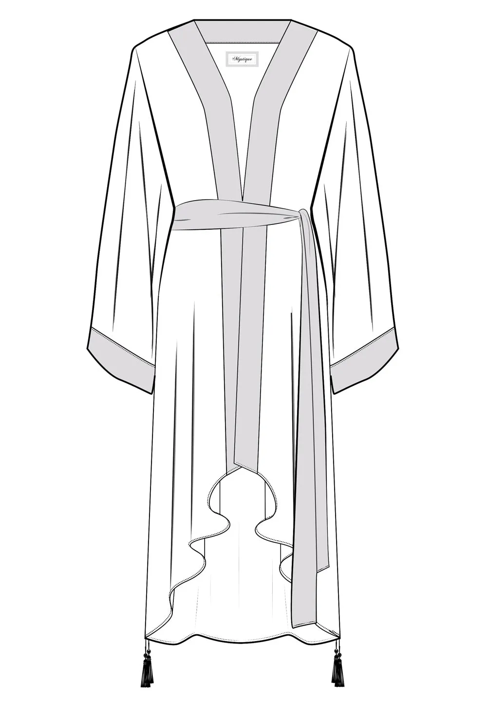 Safari - Bronze Leo Kimono (Bronze)