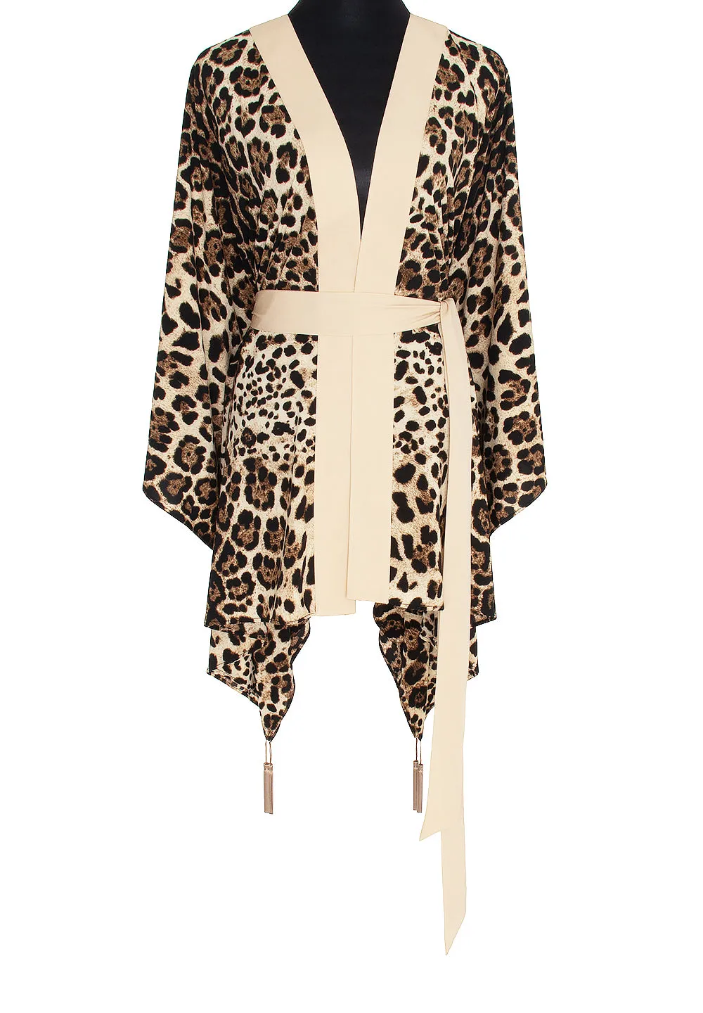 Safari - Cheetah Kimono (Beige)