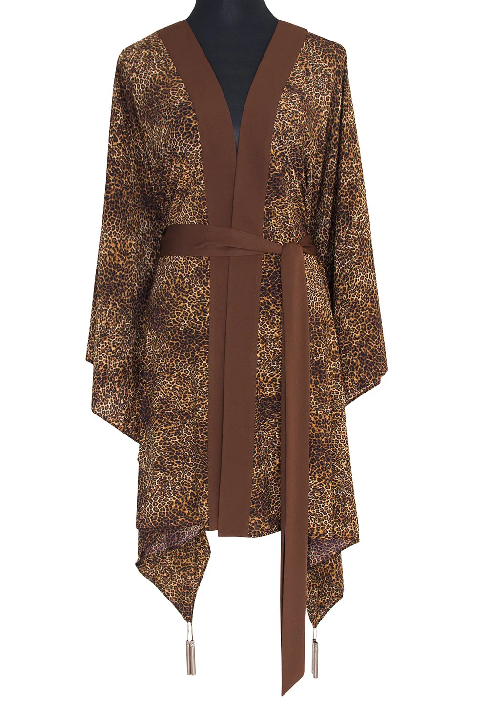 Safari - Leopardini Kimono Wings (Brown)