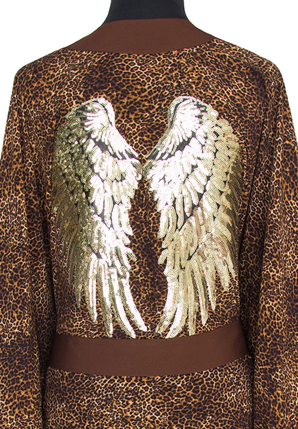 Safari - Leopardini Kimono Wings (Brown)