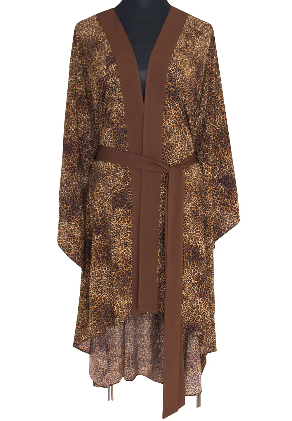 Safari - Leopardini Kimono Wings (Brown)