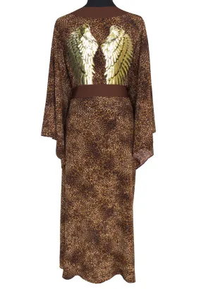 Safari - Leopardini Kimono Wings (Brown)