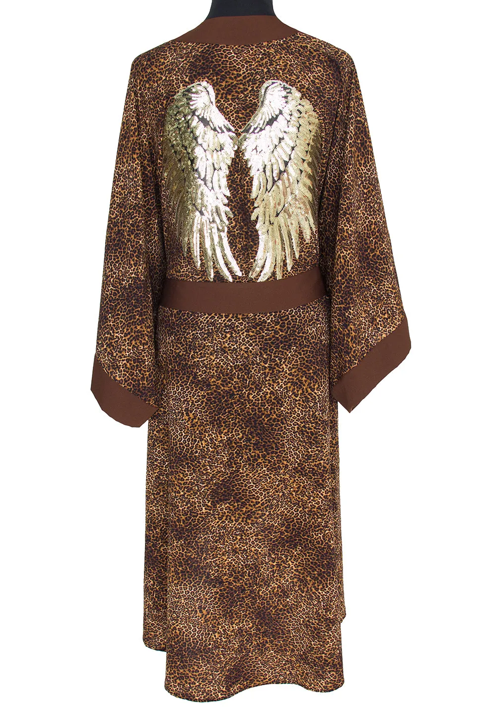 Safari - Leopardini Kimono Wings (Brown)