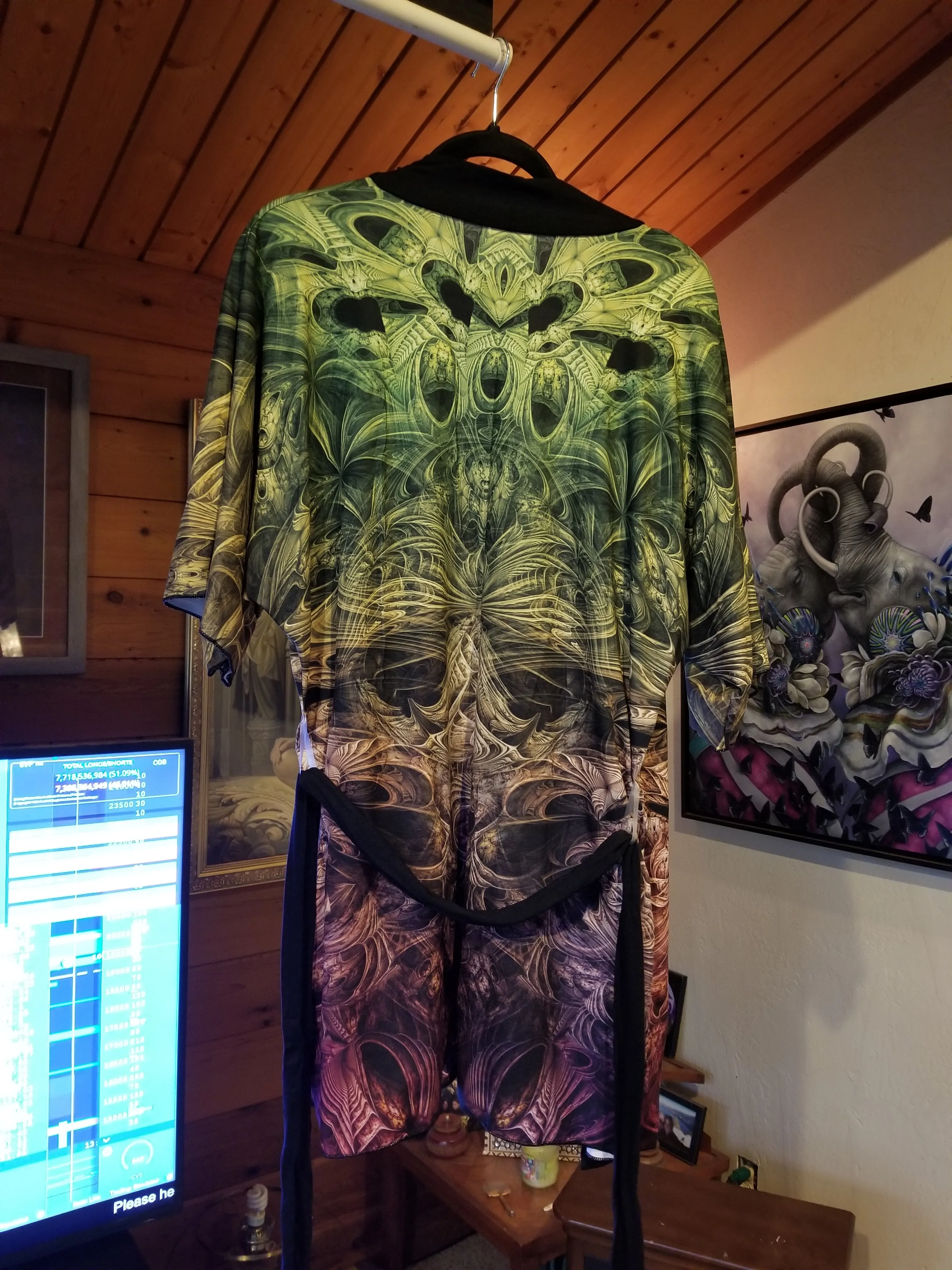 SALE: SIZE L/XL SPECTRAL EVIDENCE KIMONO