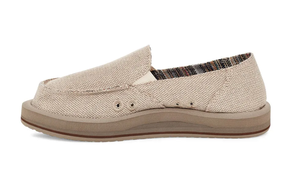 Sanuk Womens Donna ST Hemp Oatmeal