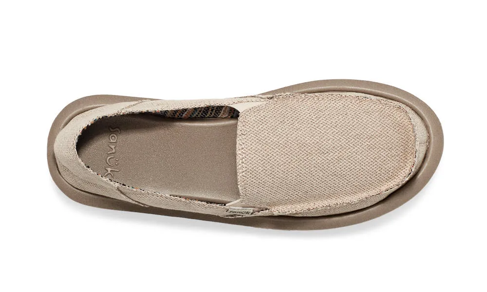 Sanuk Womens Donna ST Hemp Oatmeal