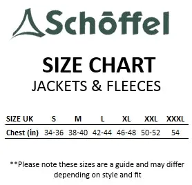 Schoffel Marlborough Fleece Jacket - Navy Size 48in