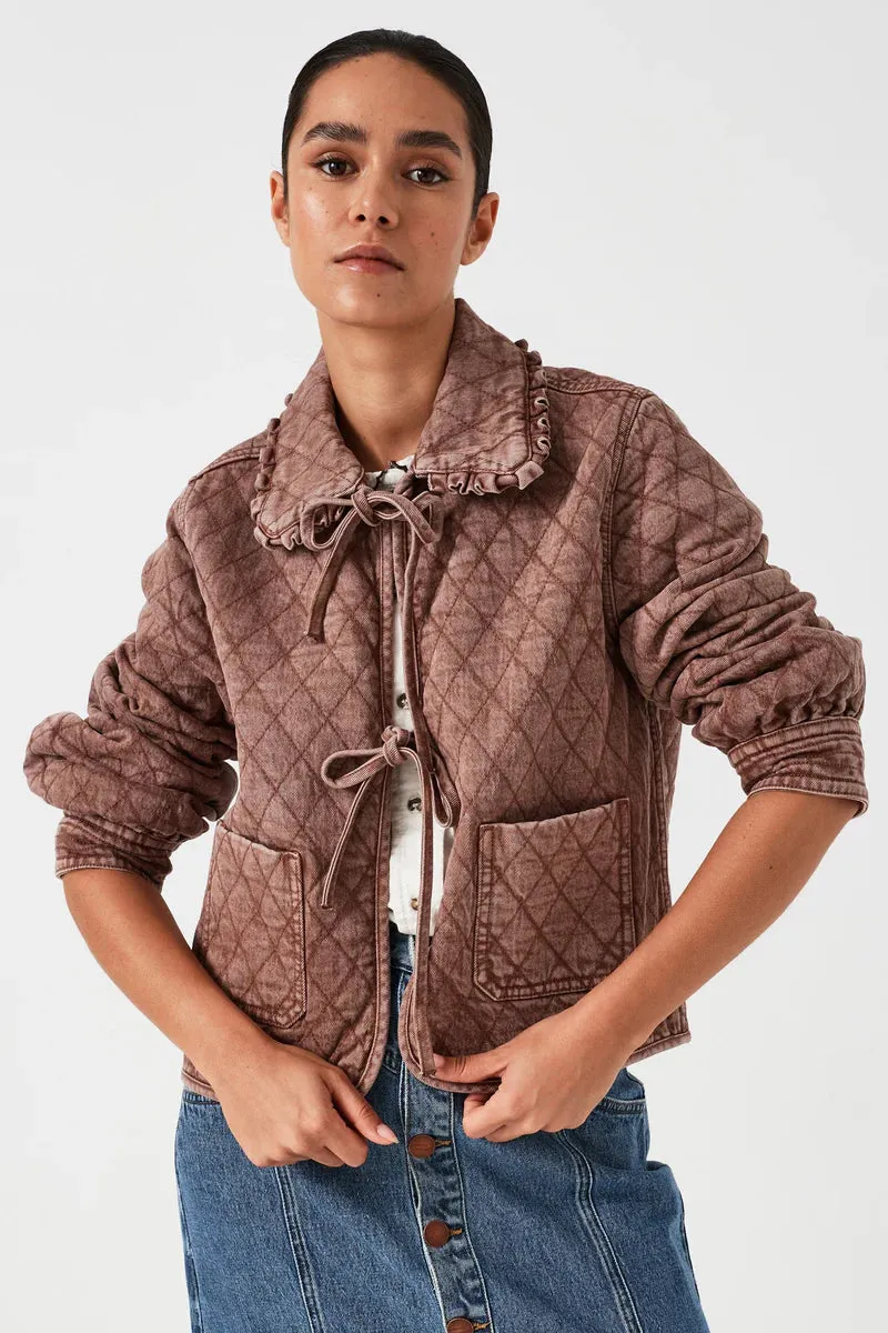 Seventy & Mochi Heidi jacket Washed Mocha