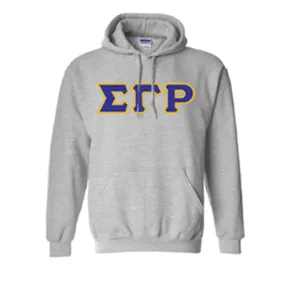 Sigma Gamma Rho Hooded Sweatshirt - G185 - TWILL
