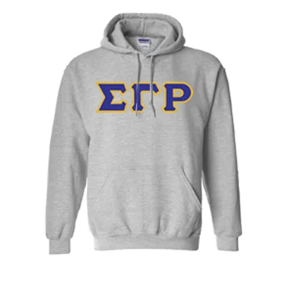 Sigma Gamma Rho Hooded Sweatshirt - G185 - TWILL