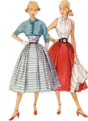 Simplicity 9699 Vintage Skirt, Blouse and Jacket Sewing pattern