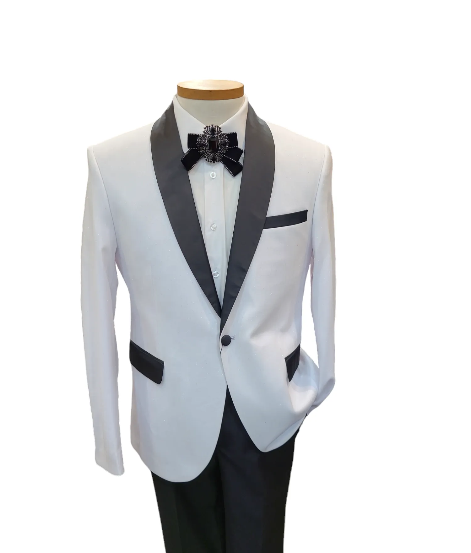Slim Fit One Button Formal Jacket