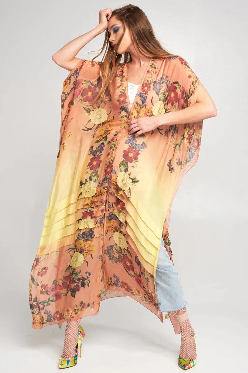Softness Blooms Kimono