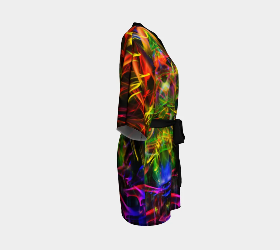 SPIRIT OF FIRE KIMONO ROBE