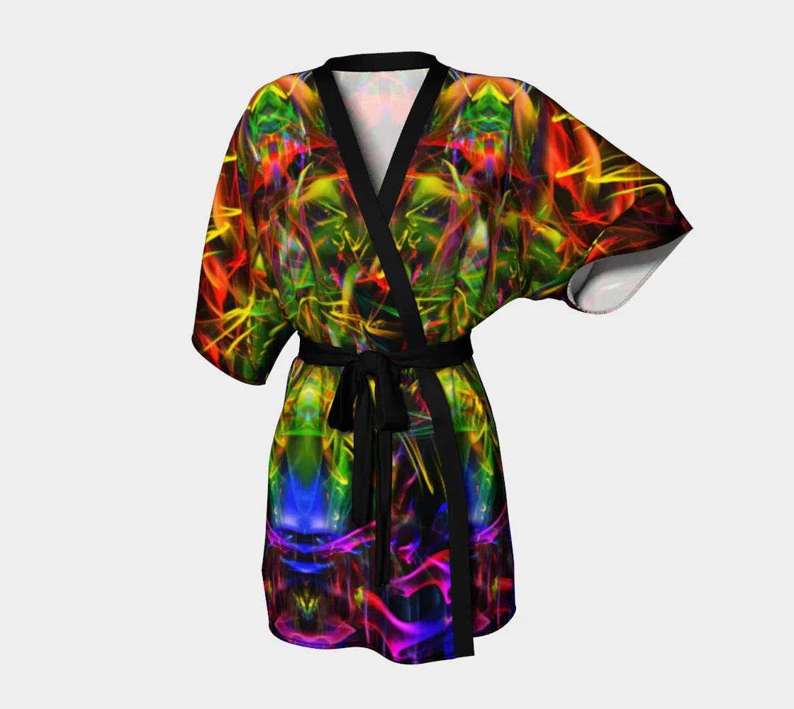 SPIRIT OF FIRE KIMONO ROBE
