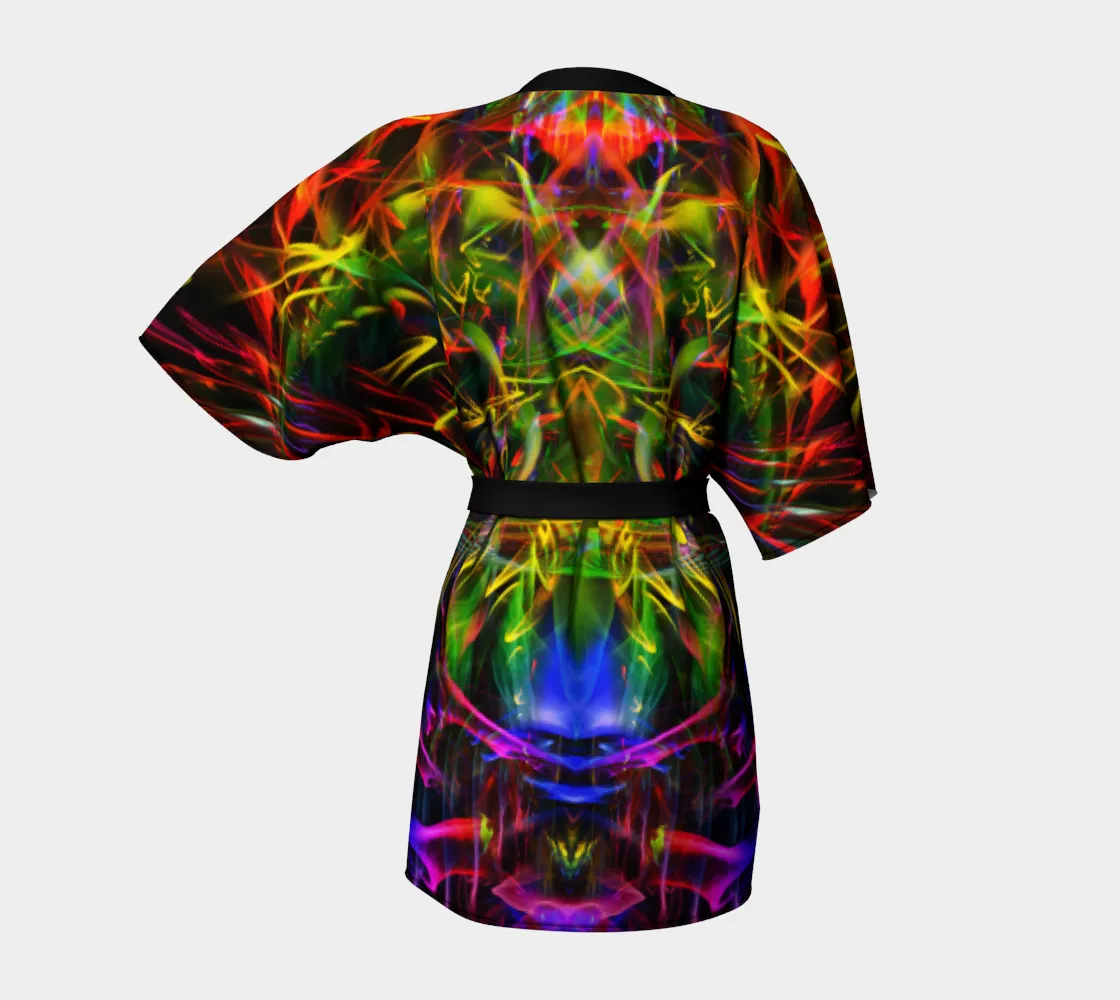 SPIRIT OF FIRE KIMONO ROBE
