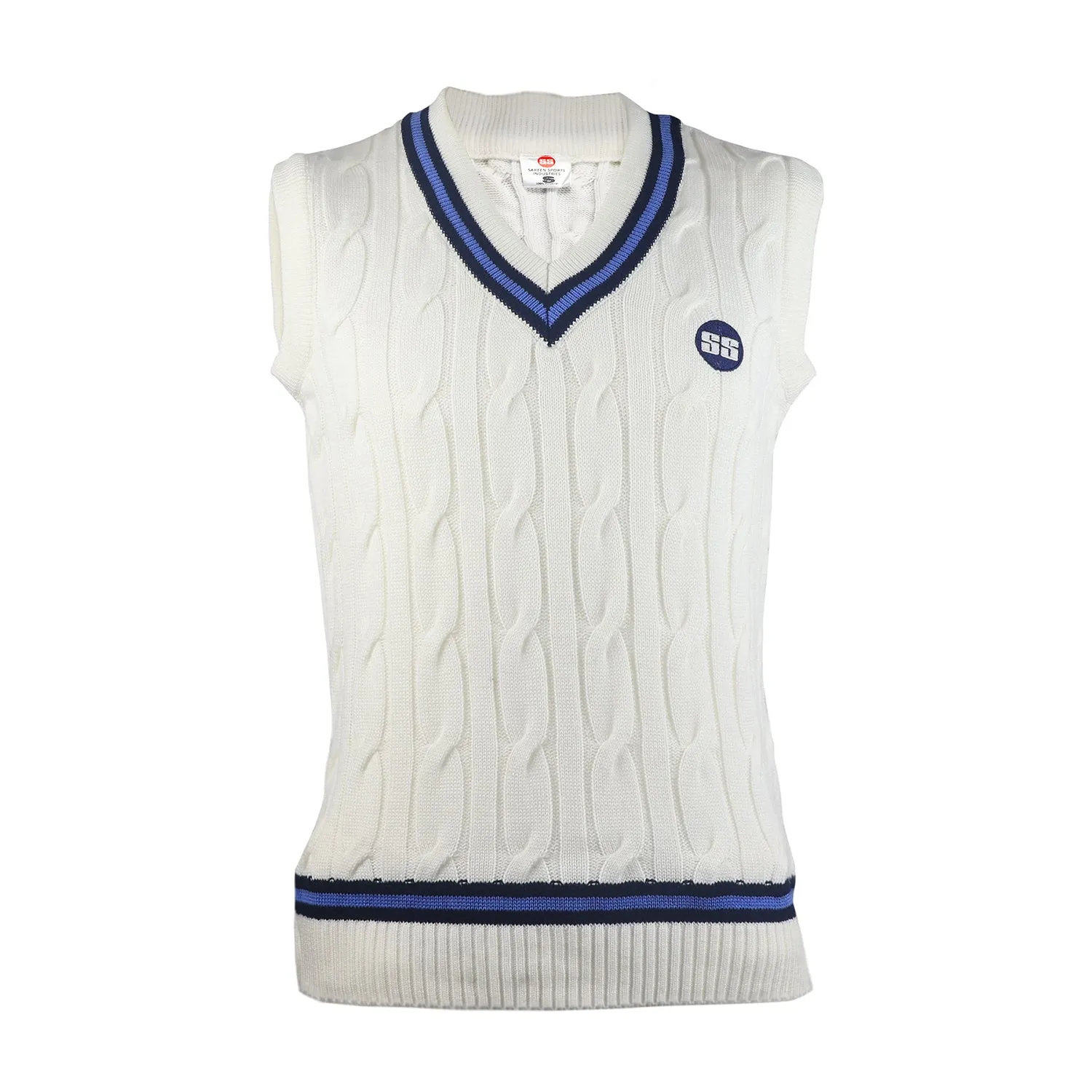 SS Supreme Sleeveless Cricket Sweater