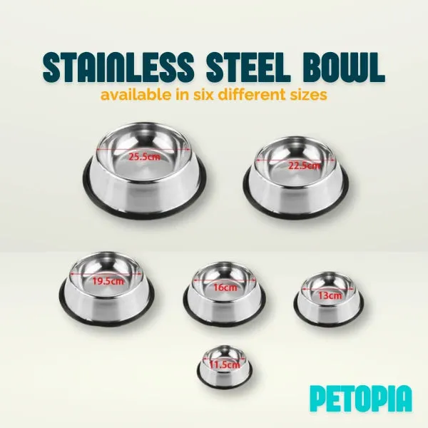Stainless Steel Non-slip Dog Feeding Bowl