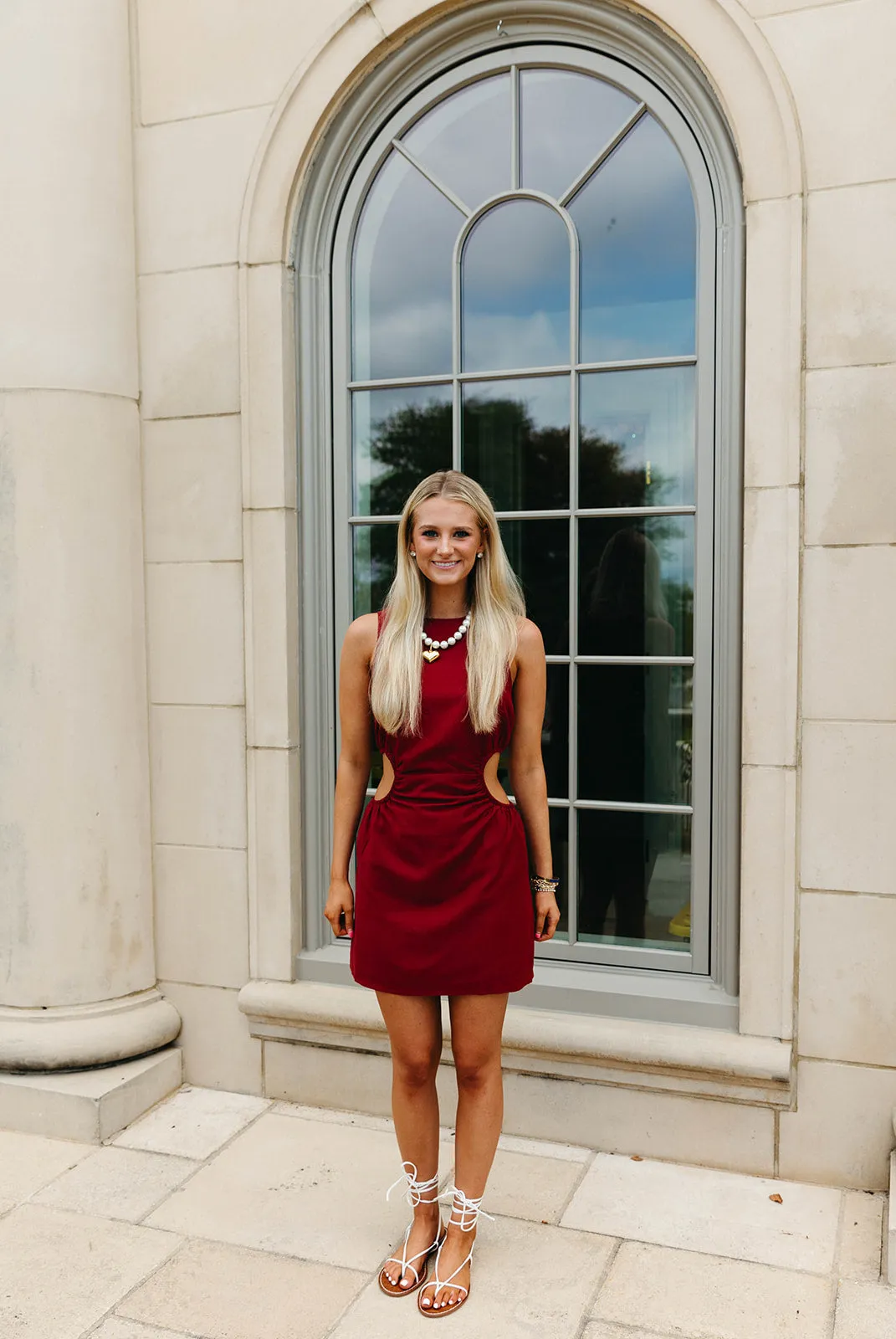 Stay Original Mini Dress - Crimson