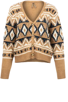 Stetson Women's Aztec Cardigan Sweater