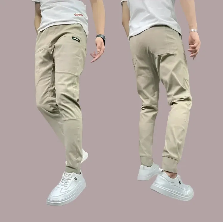 Stretchy Cargo Pants for Men, Chino Pants Slim Fit For Men