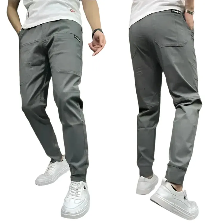 Stretchy Cargo Pants for Men, Chino Pants Slim Fit For Men