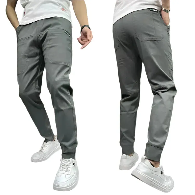Stretchy Cargo Pants for Men, Chino Pants Slim Fit For Men