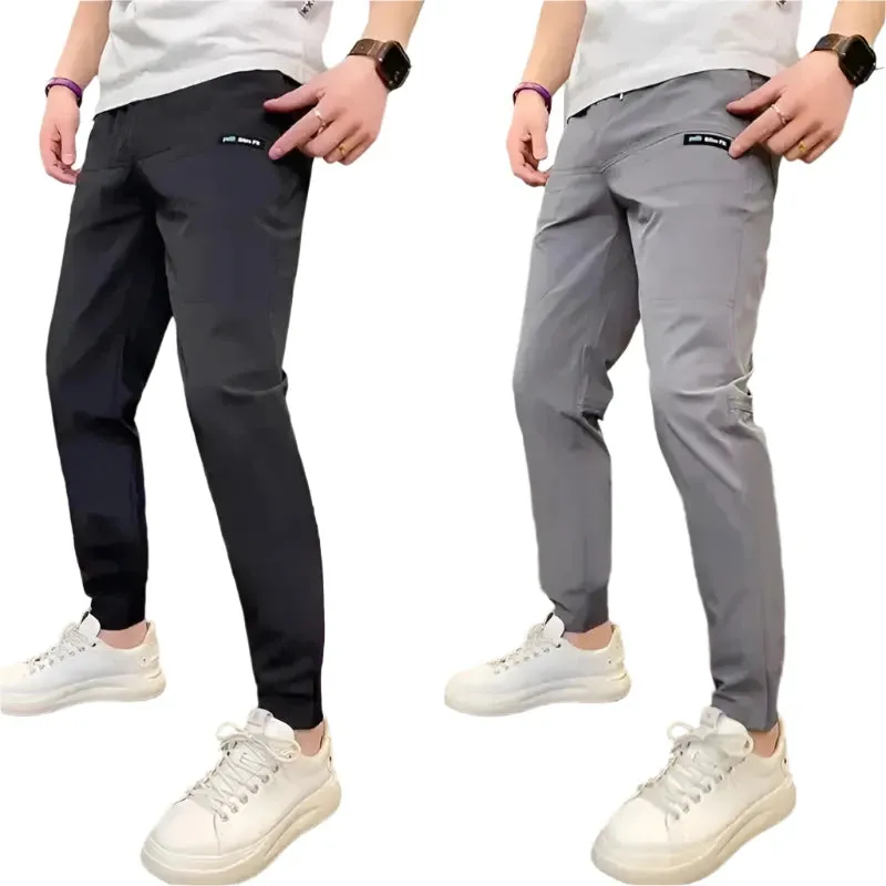 Stretchy Cargo Pants for Men, Chino Pants Slim Fit For Men