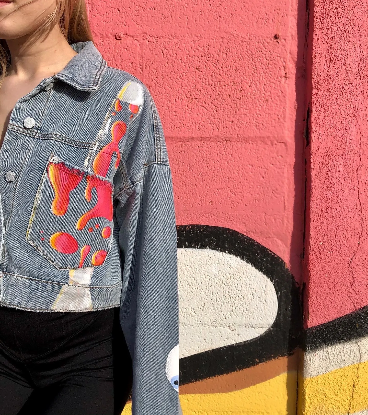 Takeout Original Cropped Denim Jacket