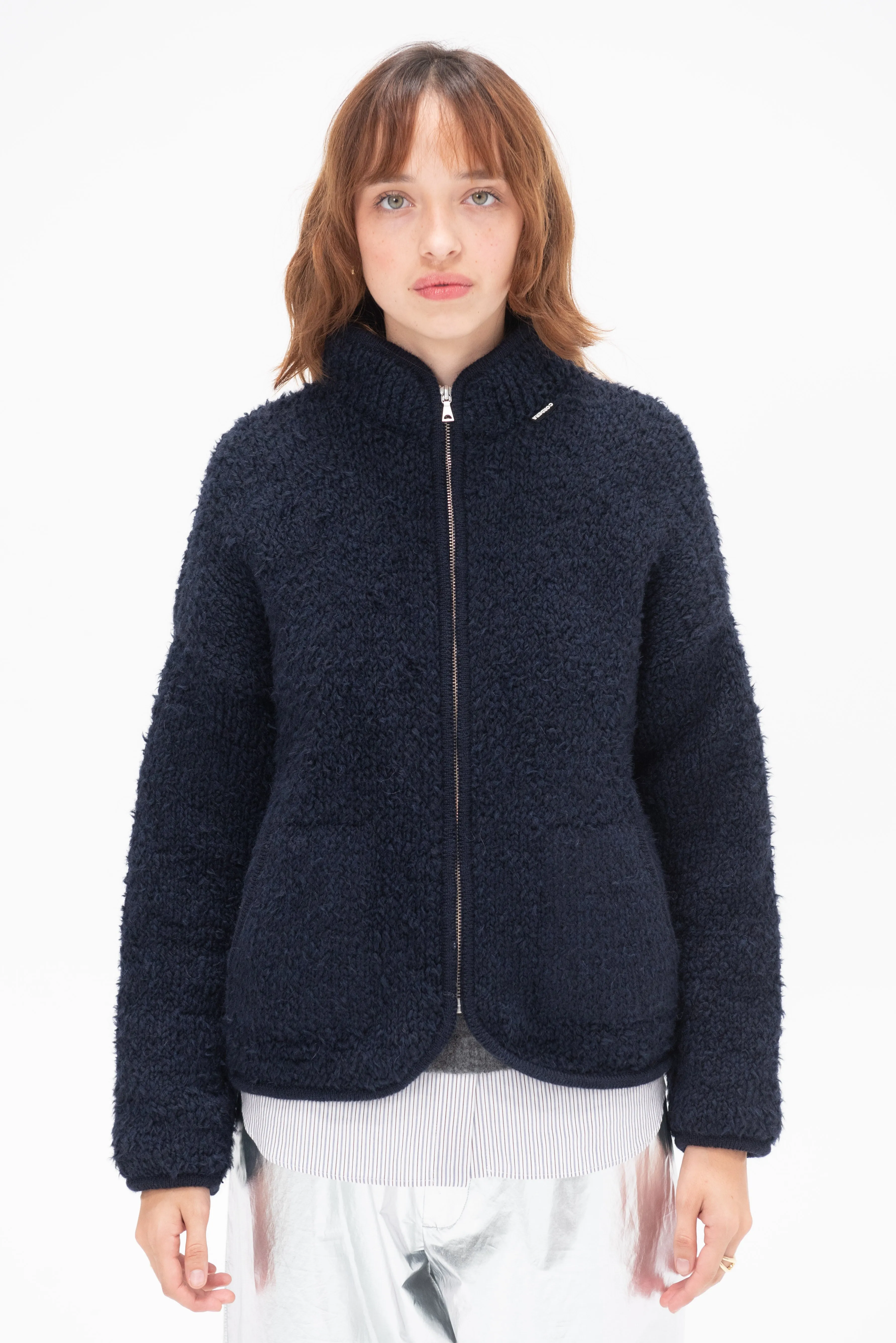 Teddy Jacket, Navy
