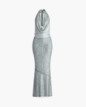 Teodora – Halter neckline – Sequin dress