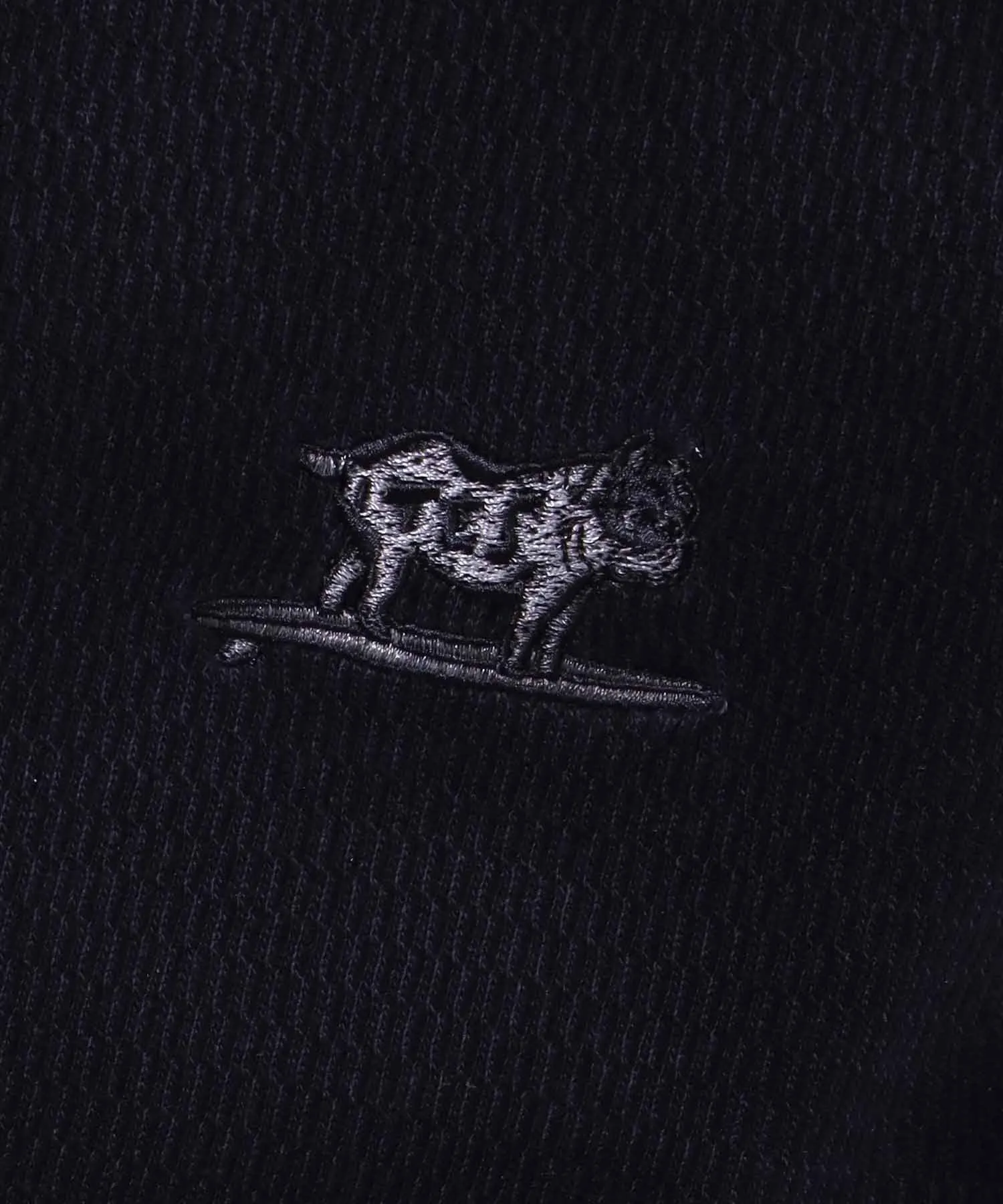 TES OVER DYED THERMAL BIG-T-SHIRT / ビッグシルエットTシャツ
