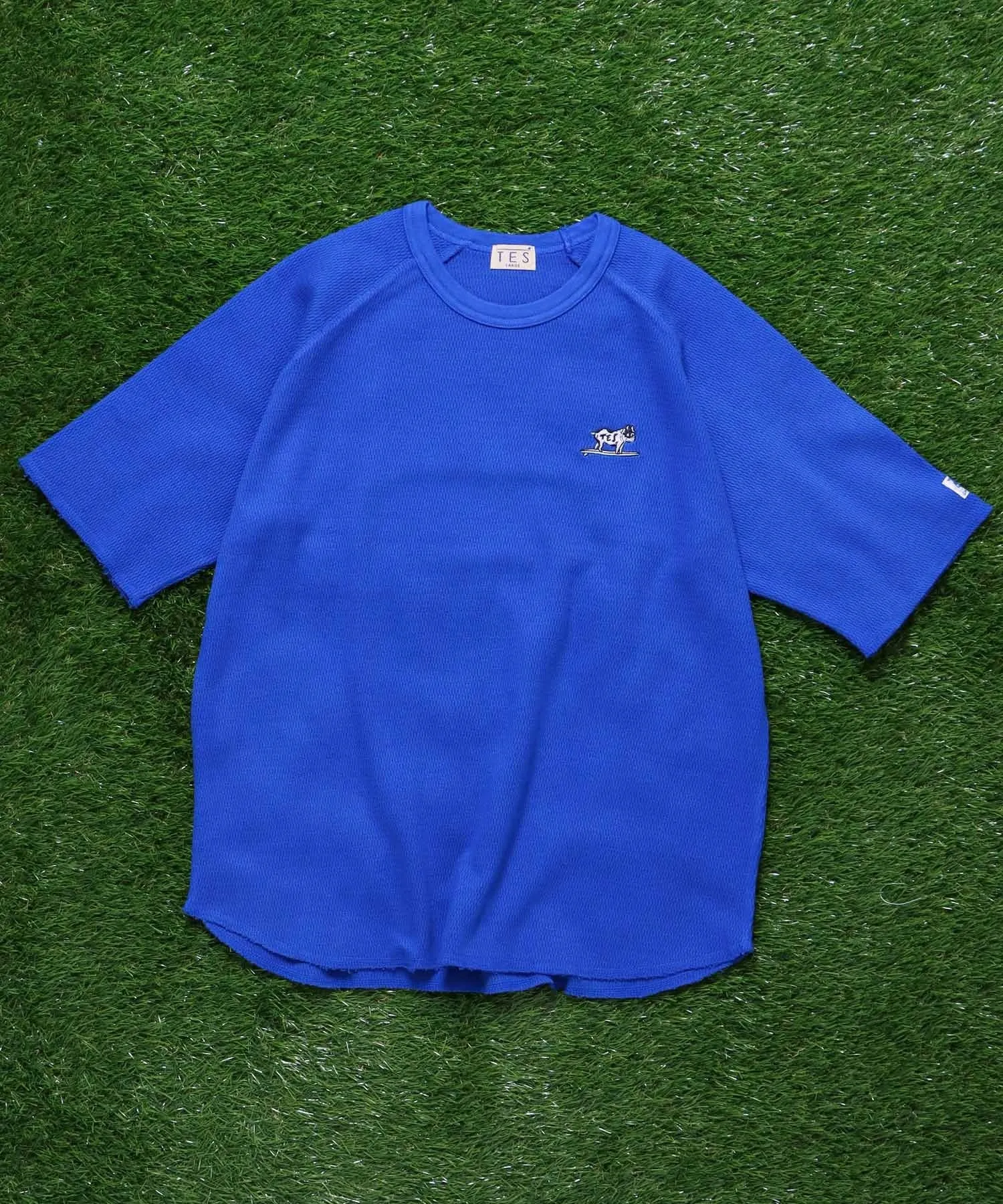 TES OVER DYED THERMAL BIG-T-SHIRT / ビッグシルエットTシャツ