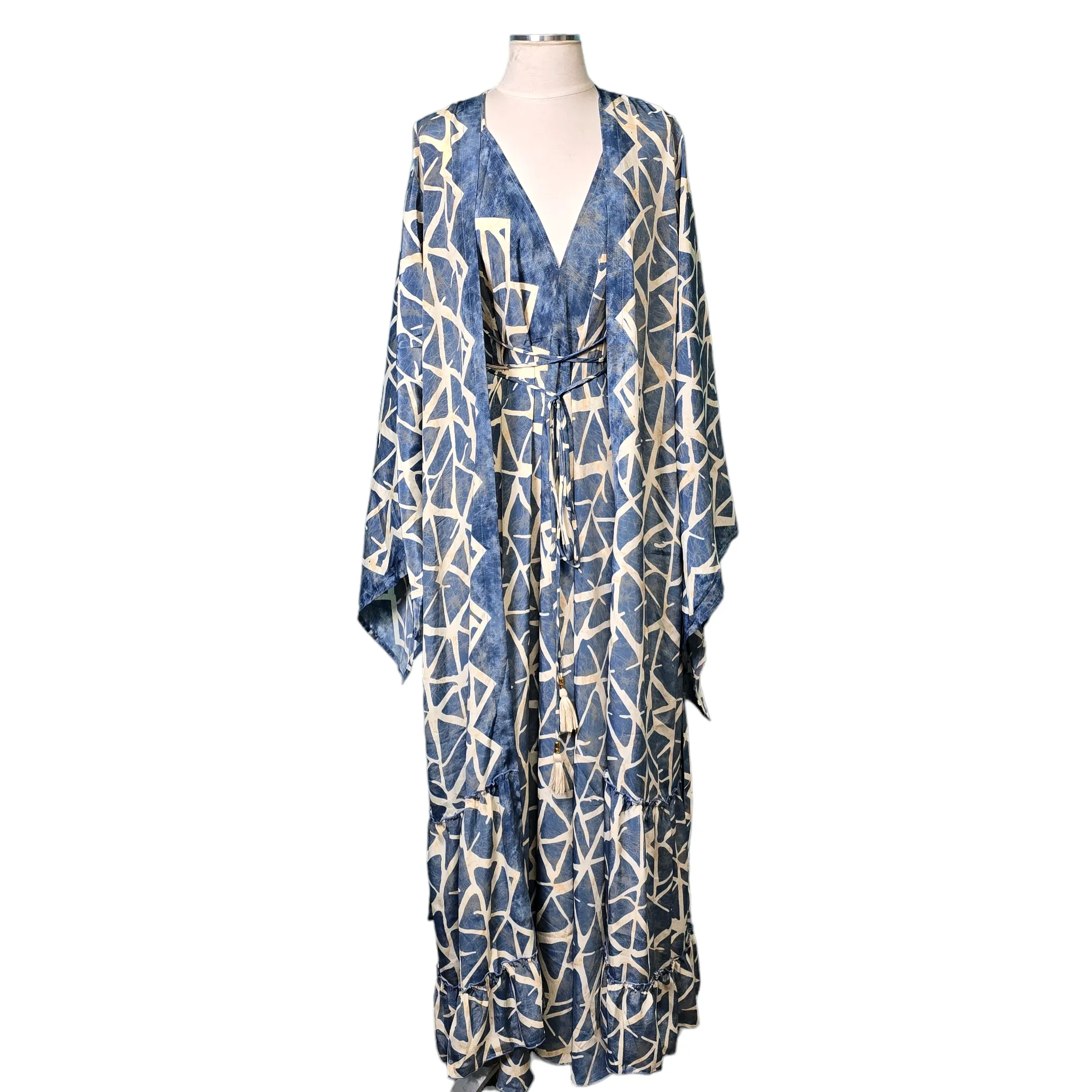 The Denim Geo Kimono Collection