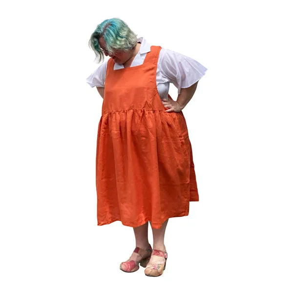 The Hepburn cropped cotton blouse available in plus sizes 14 - 36