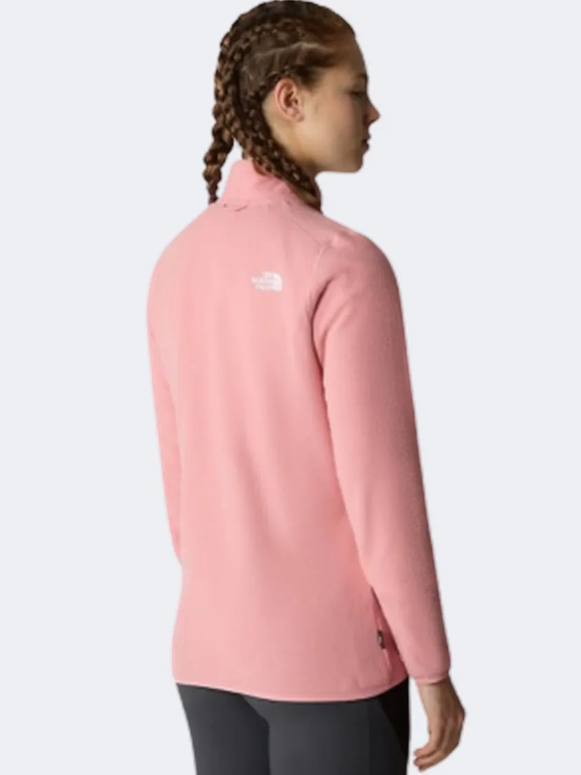The North Face 100 Glacier Women Skiing Fleece Shady Rose