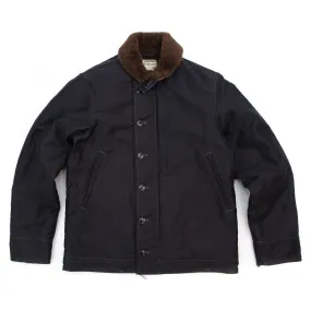 The Real McCoy's MJ14109 N-1 Deck Jacket (Navy)
